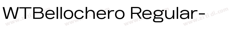 WTBellochero Regular字体转换 WTBellochero Regular字体转换